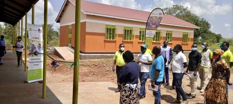 FCA hands over newly constructed school facilities in Ugandan refugee settlement